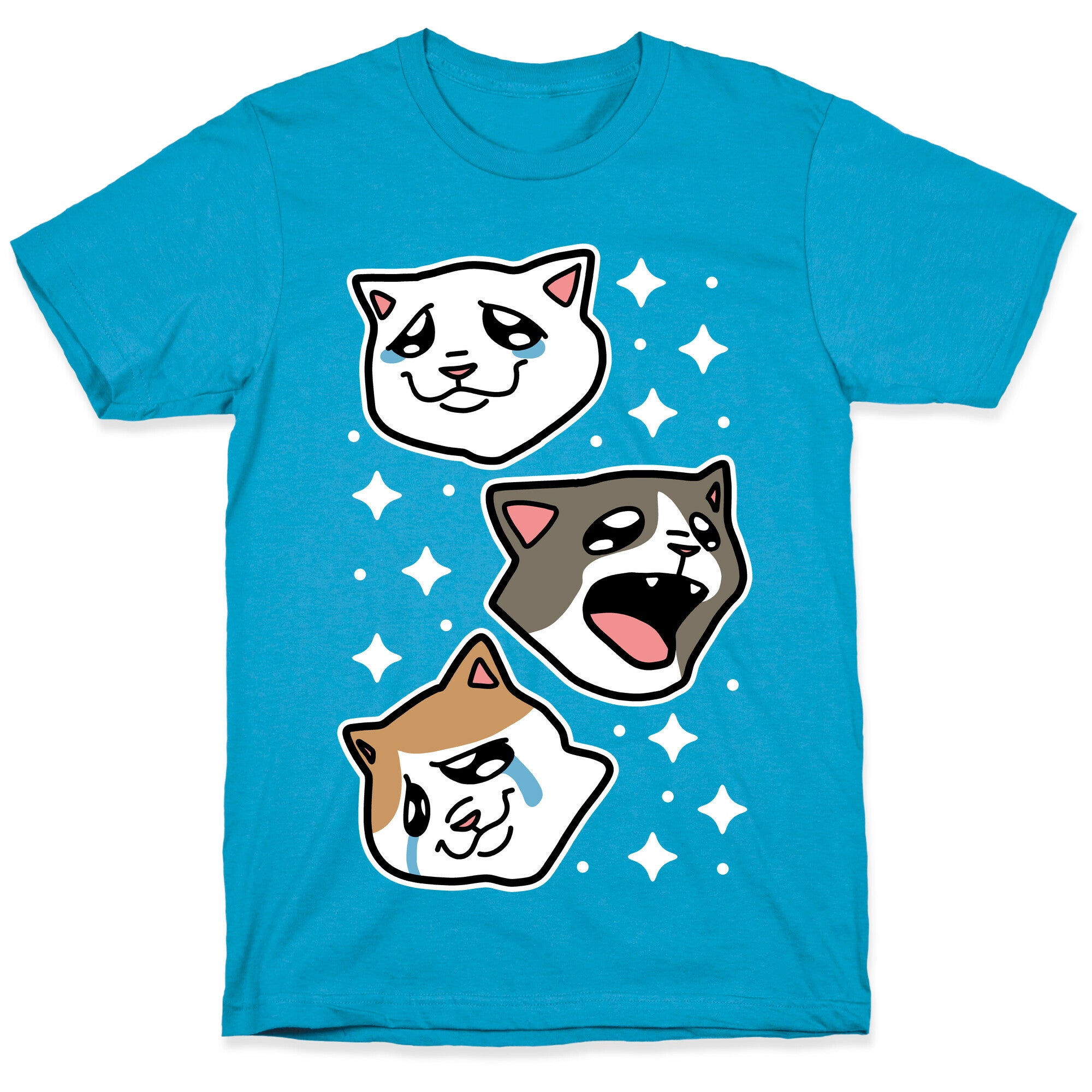Crying Cats Unisex Triblend Tee